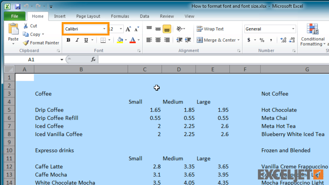 excel-tutorial-how-to-format-font-and-font-size-in-excel